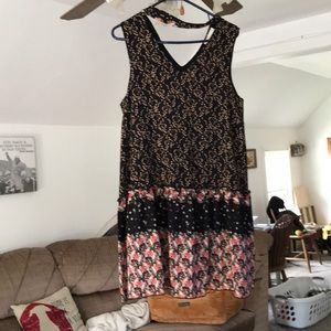 Drop waist dress